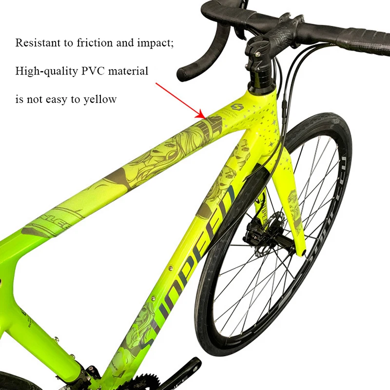 MTB 3D наклейки износостойкие противоскользящие водонепроницаемые защитные для