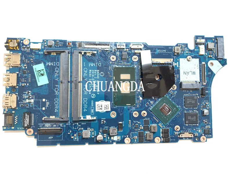Материнская плата для ноутбука DELL 7460 7560 W/ i5-7200u CPU DDR4 LA-D821P 0JXYRN | Компьютеры и офис