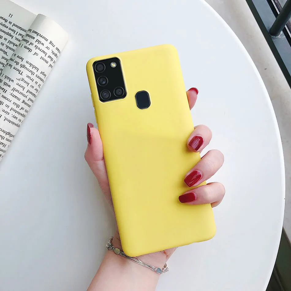 Матовый чехол для телефона Samsung galaxy A21S A11 A12 A32 A42 A52 A72 5G A10 A21 A31 A41 A51 A71 A50 A70