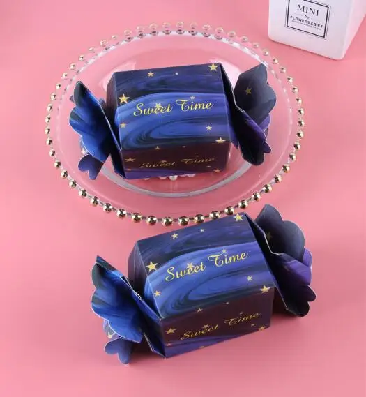 20 шт./лот Подарочная коробка с милыми цветами и единорогом для вечерние ринки