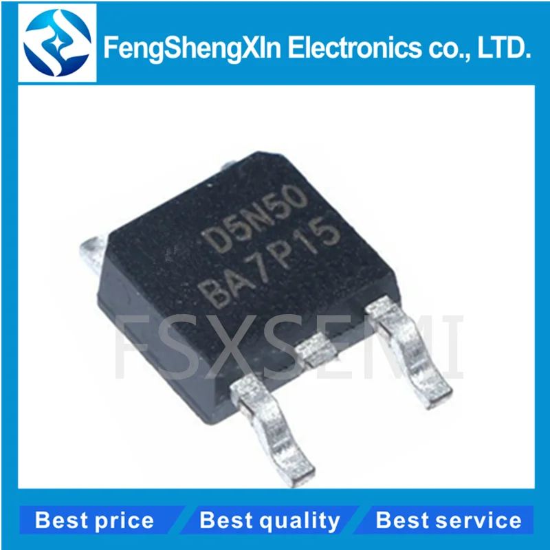 10 шт./лот AOD5N50 D5N50 TO 252 n канальный MOSFET|Интегральные схемы| |