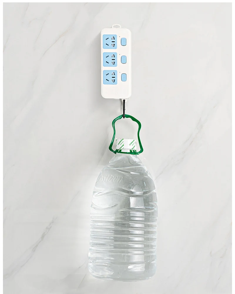 

Double-Sided Adhesive Self Wall Hooks Hanger Strong Transparent Hooks Seamless Hooks Reusable Anti-slip Wall Mounted Hook