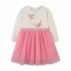 Платье детское Сетчатое хлопковое легкое для девочек, на осень