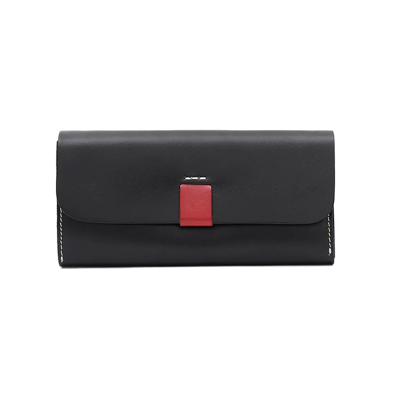 Модный Лидер продаж кошелек из натуральной кожи красивые цветные длинные