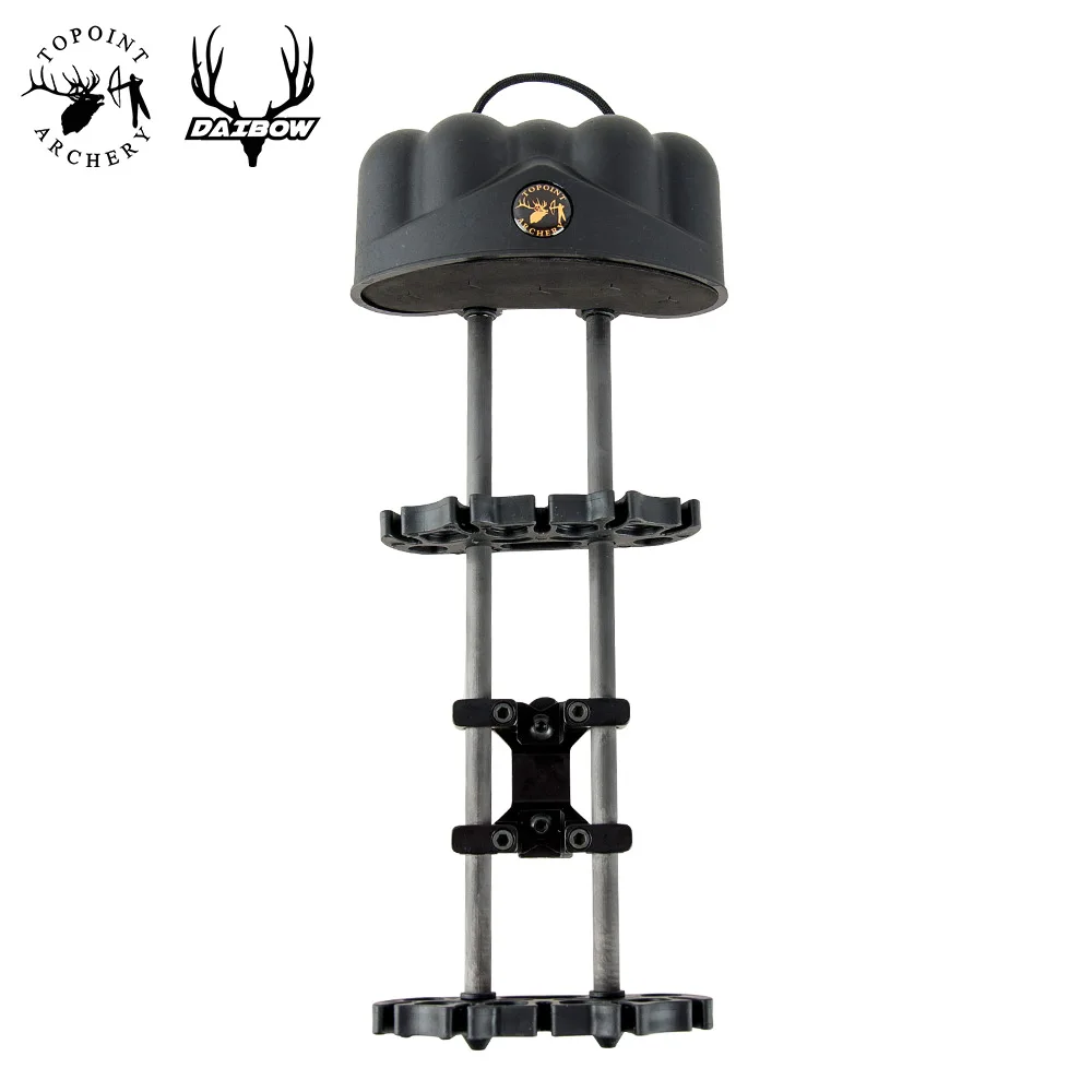 

TOPOINT 5-Arrows Archery Quiver Quick Release Arrow Holder Rest For Compound Bow Hunting Shooting Accessories