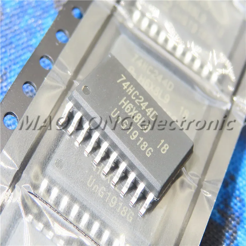 

10 шт./лот 74HC244D SOP20 74HC244 SOP SN74HC244DWR SMD 244D SOP-20 Новый и оригинальный IC в наличии