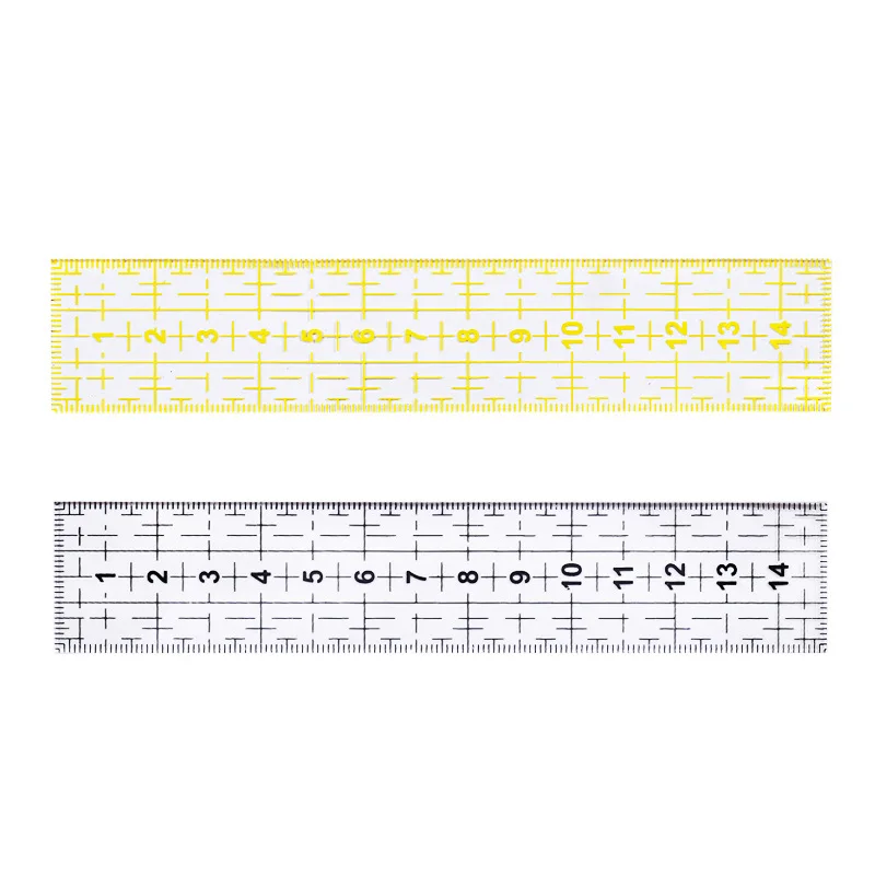 1Pcs 3*15cm Plastic Transparent French Curve Ruler SplIne Sewing Patchwork Feet Tailor Yardstick Cloth Cutting Rulers | Дом и сад