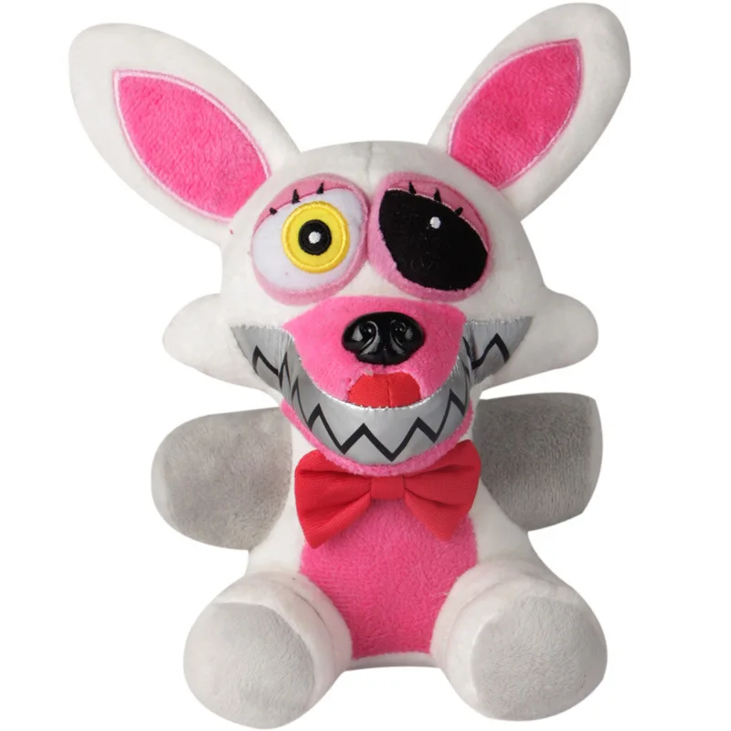Белый 25CM Five Nights at Freddy's Springtrap FNAF Plush Stuffed Toy - Цвет: Белый