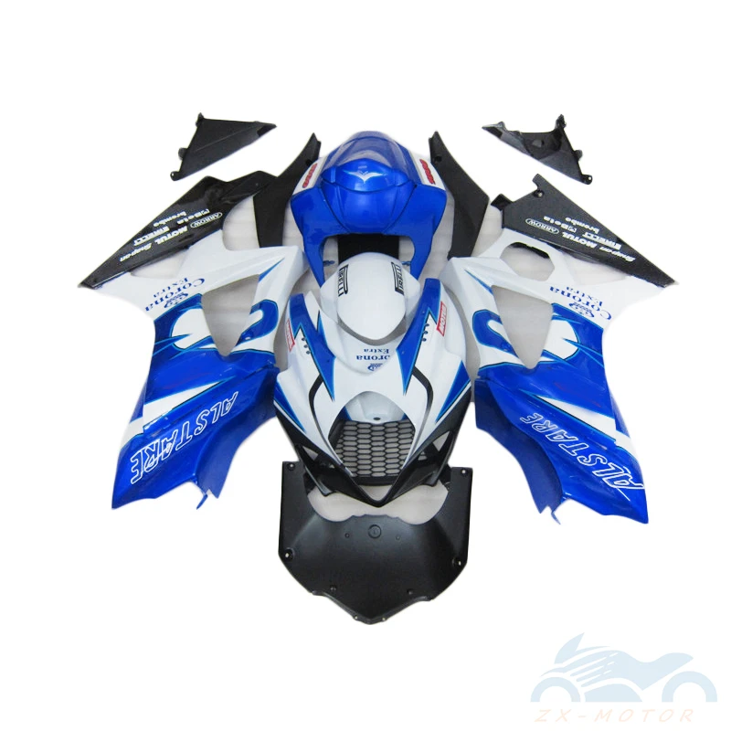 

Suzuki GSXR1000 K7 2007 2008 Полный обтекатели для кузова комплекты Голубой Черный Белый инъекционный обтекатель комплекты GSXR1000 07 08 BN20