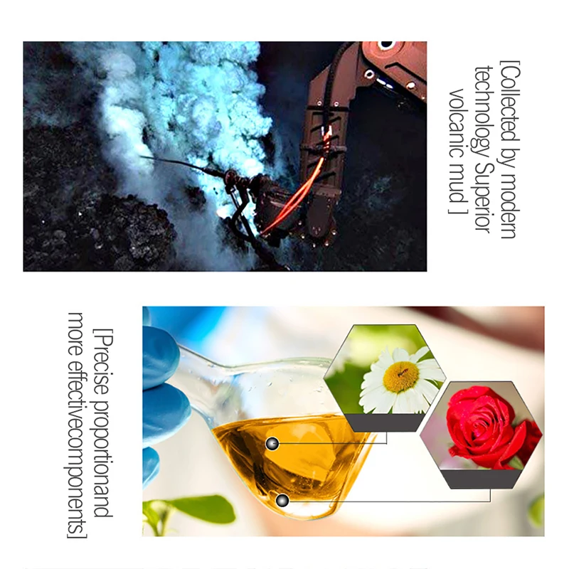 

Volcanic Mud Remove Exfoliating Foot Mask Socks Nicotinamide Whitening Moisturizing Anti-Aging Mask Serum Gloves Skin Care1Pairs