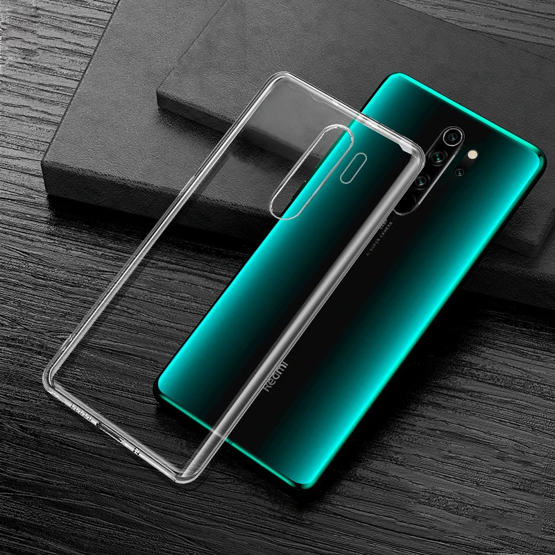 Чехол MCMEME для Xiaomi Redmi Note 8 Pro прозрачный ТПУ мягкий чехол 8|Специальные чехлы| |