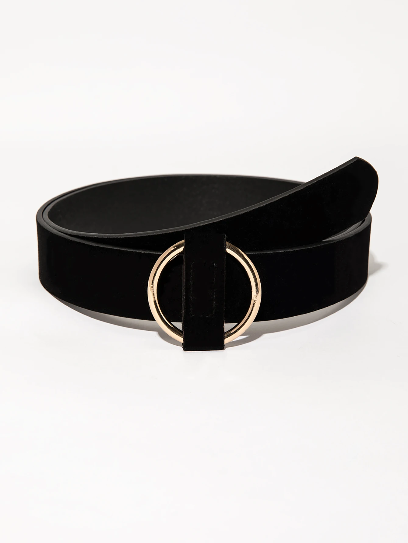 Женские кожаные ремни в стиле кэжуал с круглой пряжкой | Аксессуары для одежды