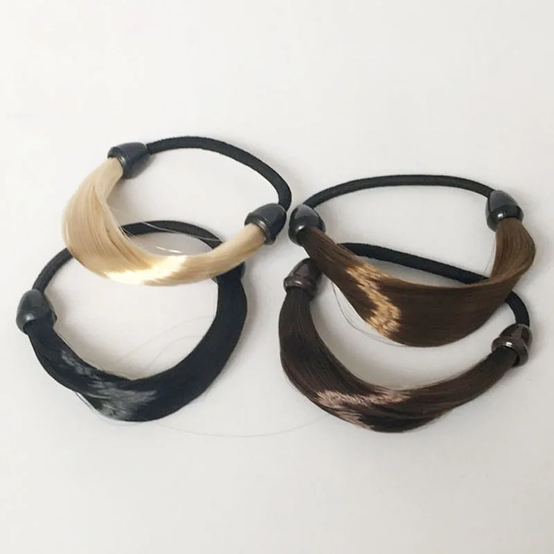 2017 женские аксессуары для волос плетеные синтетические эластичные резинки