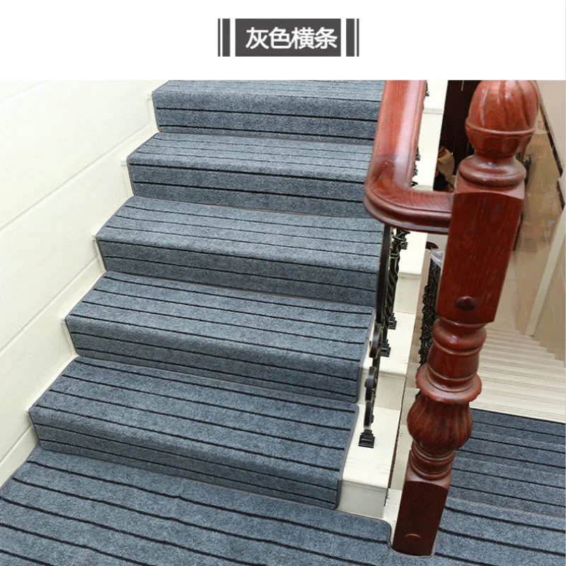 13-piece non-slip stair carpet self-adhesive European-style garden flower living room soft step pad | Дом и сад