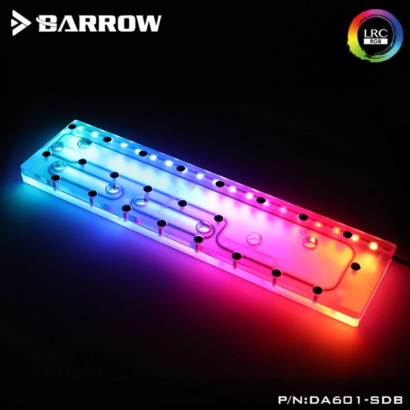 Barrow DA601 SDB доски для водных путей Antec чехол Intel CPU Water Block & Single GPU Building|Кулеры и