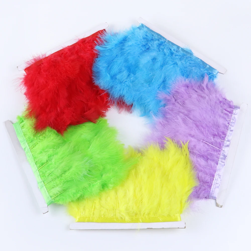 Перо планки Натуральное перо марабу Турция лента декоративное для поделок 8 10 см