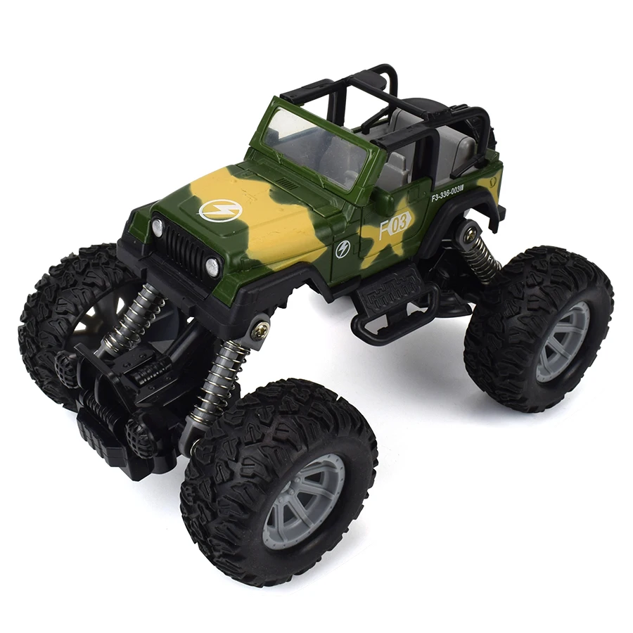 Alloy Diecast Climbing Off Road Car Toys for Children Jeeps Wrangler Vehicles Desert Buggy Inertial Model Toy Gifts Boys | Игрушки и