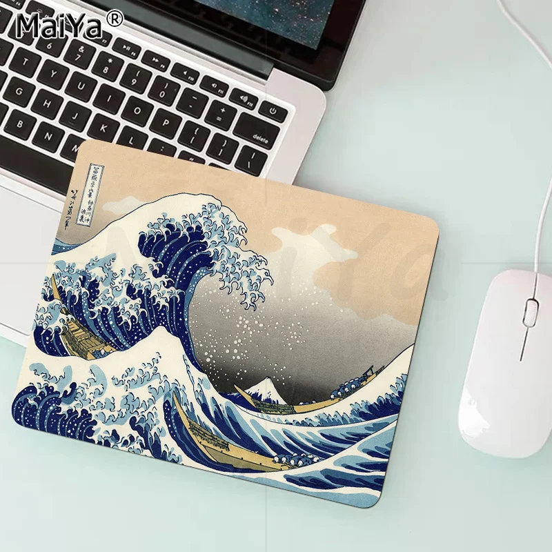 

MaiYa Boy Gift Pad Great Wave Beautiful Anime Mouse Mat Top Selling Wholesale Gaming Pad mouse