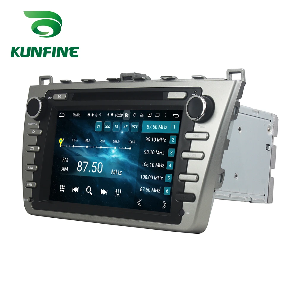 

Android 9.0 Octa Core 4GB RAM 64GB ROM Car DVD GPS Navigation Multimedia Player Car Stereo for Mazda 6 2008-2012 Radio