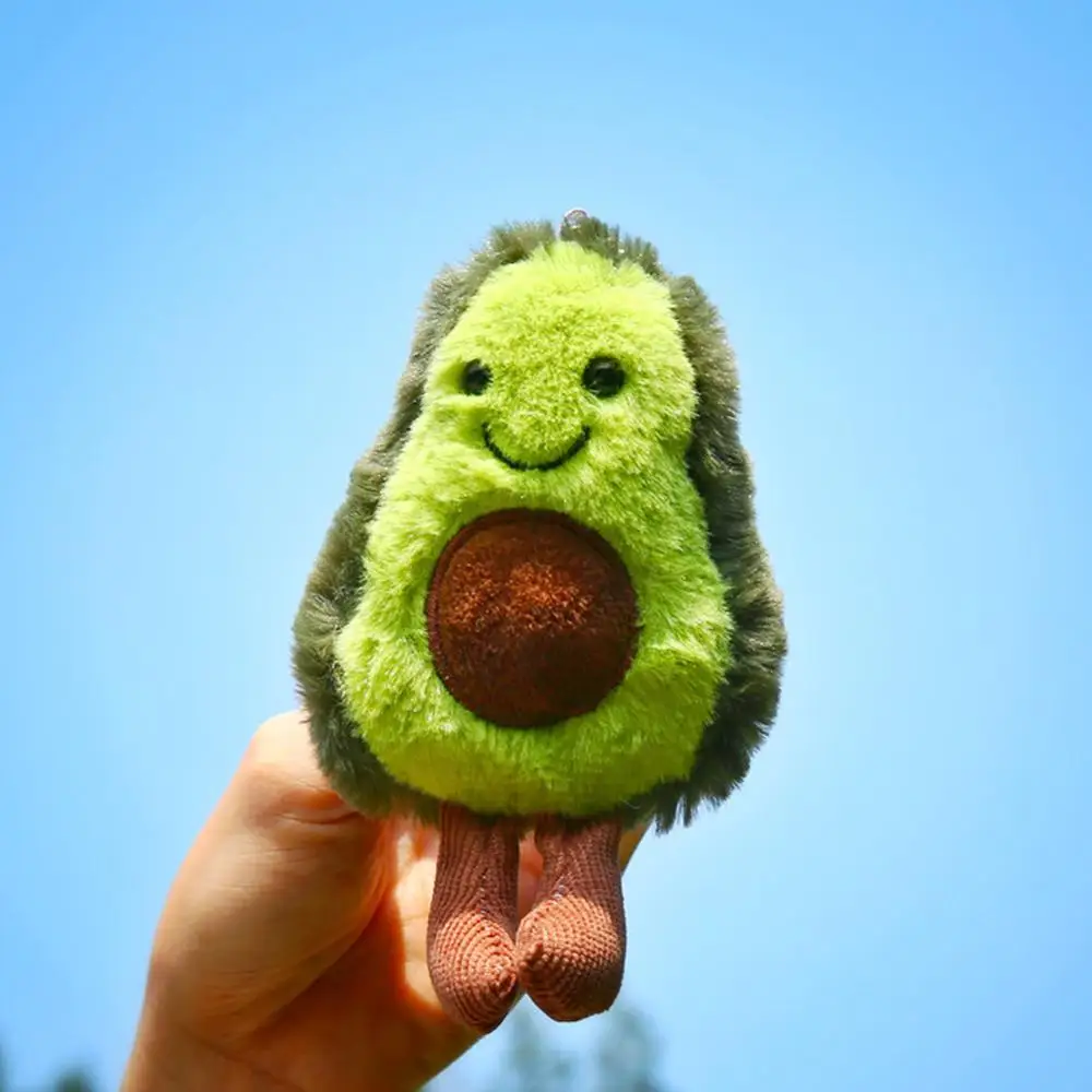 Кулон авокадо 13 см в виде фрукта милая кукла-брелок мягкая плюшевая игрушка для
