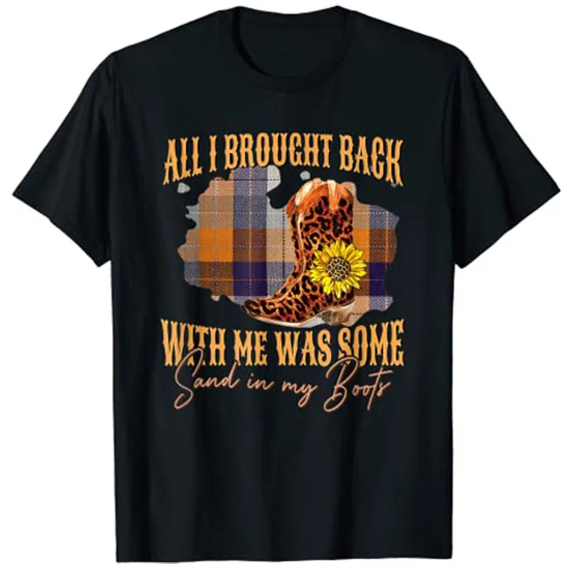 

Sand In My Boots Country Music Lovers Gift T-Shirt Customized Products Best Seller