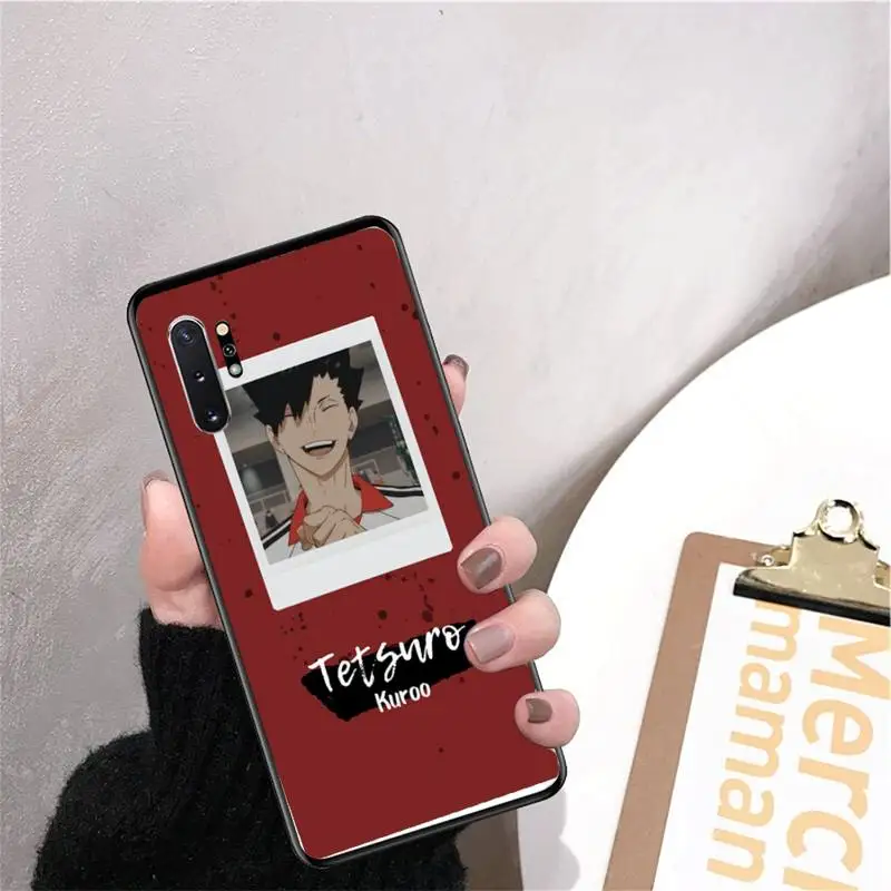 

Haikyuu Teams Phone Case For Samsung Note8 9 10 20 case for Note10Pro 10lite 20ultra M20 M31 Luxury Soft Protector Cover
