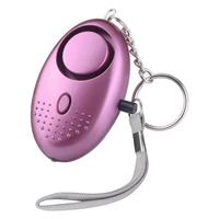 alarm keychain protect alert personal safety scream loud keychain emergency alarm 120 130db egg shape self defense alarm