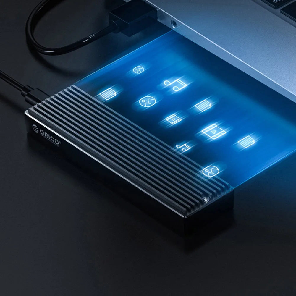 Корпус Orico SSD Type C/M.2 NVME Твердотельный накопитель 20 Гбит/с 5 NGFF SATA чехол Чехол для HDD с
