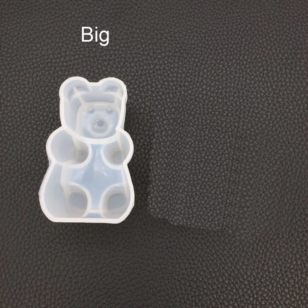 large sugar mold Различные формы для сахара в виде медведя Expoxy, ювелирные изделия из смолы, формы для изготовления ювелирных изделий, подвесные инструменты - Цвет: large sugar mold