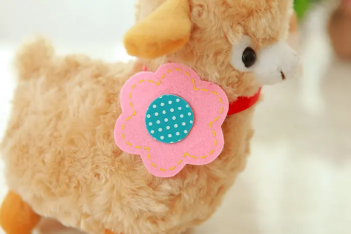 Cute Alpaca Plush Dolls Little Sheep Stuffed Toys Ragdoll Children Kids Birthday Gift 20cm | Игрушки и хобби