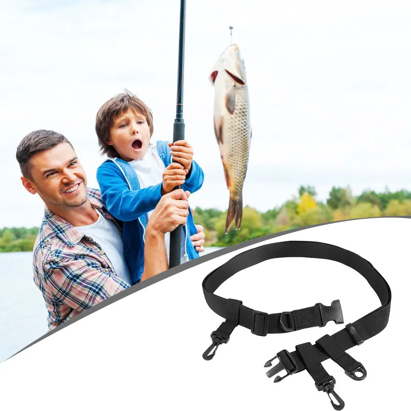 

Fishing Rod Holder Waist Belt Lightweight Fishing Fight Belt Sea Fishing Rod Support Belt Strap Angling Tools Accessories