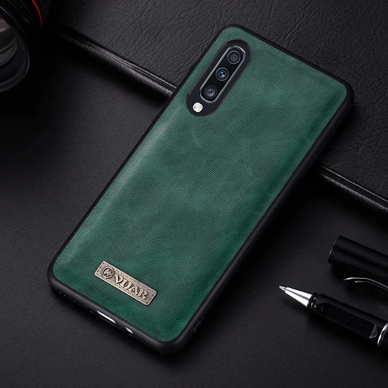 Мягкий силиконовый чехол VIJIAR из ТПУ для Samsung Galaxy A2 Core a7 2018 A750 искусственной кожи A50