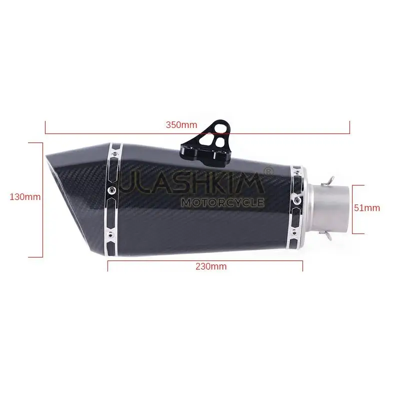 

Motorcycle Full Exhaust System Muffler Escape Slip On For suzuki GSX250R GSX 250R GSX250 GW250 Link Middle Pipe with DB-KILLER