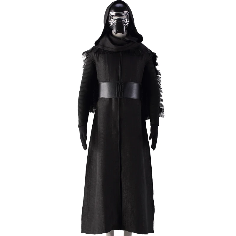 Звездные Войны Кайло Рен косплей костюм Куртка Пуловер готический панк Лен