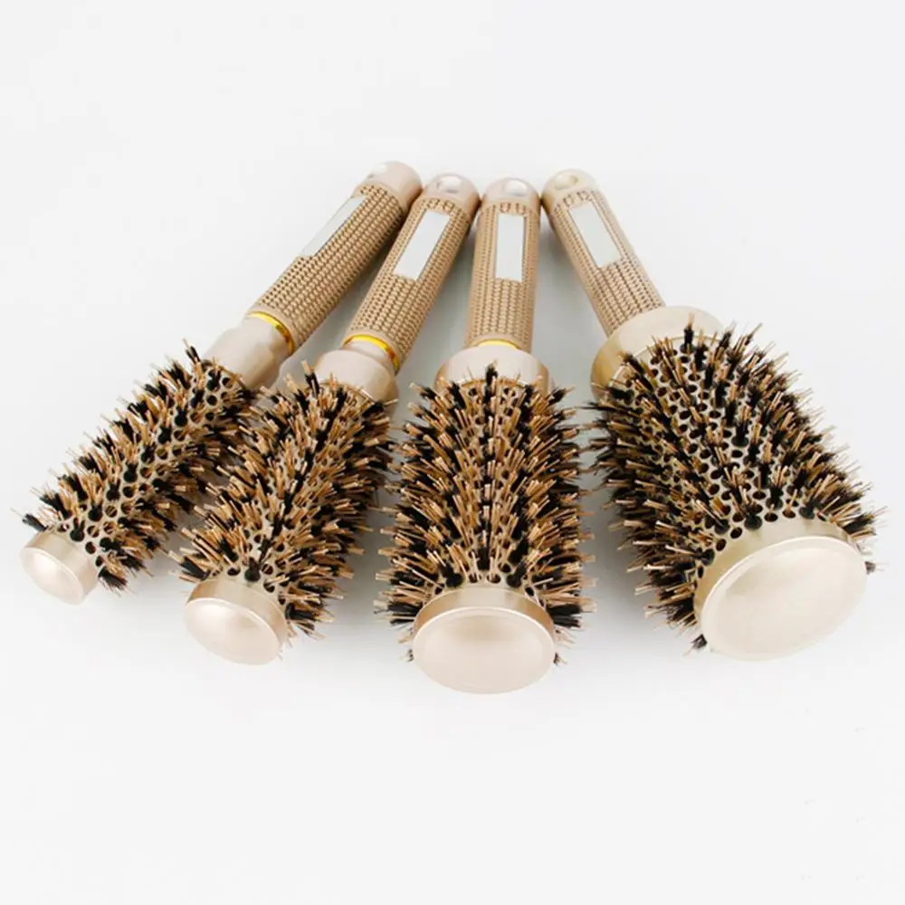 Керамическая расческа для волос Антистатическая круглая щетка устойчивая к