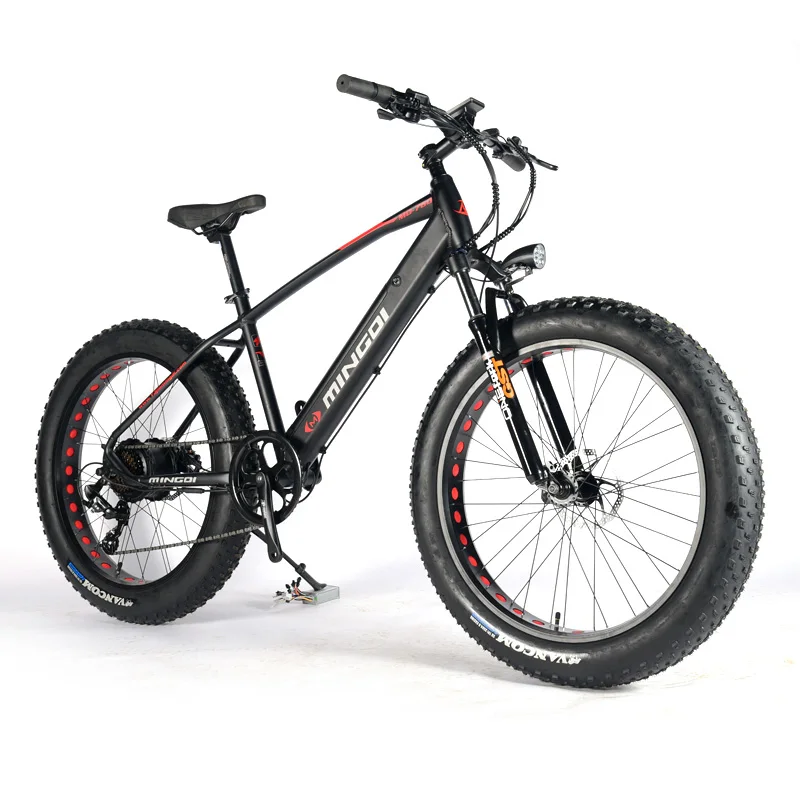 Новый горный велосипед 26 дюймов с толстыми покрышками электровелосипед