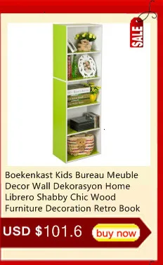 Каса стойка Dekorasyon Boekenkast Madera Camperas Industrial Oficina Bois Mobile деревянная ретро мебель украшение книжная полка чехол