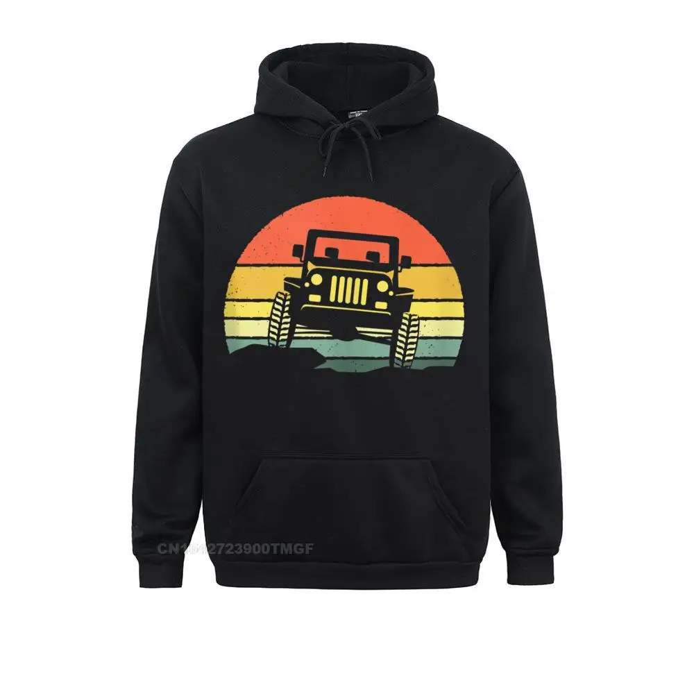 Vintage Sunset Off Road Retro Style 4x4 Outdoor Adventure Harajuku Hoodie Hoodies Autumn Men Sweatshirts Casual Sportswears New