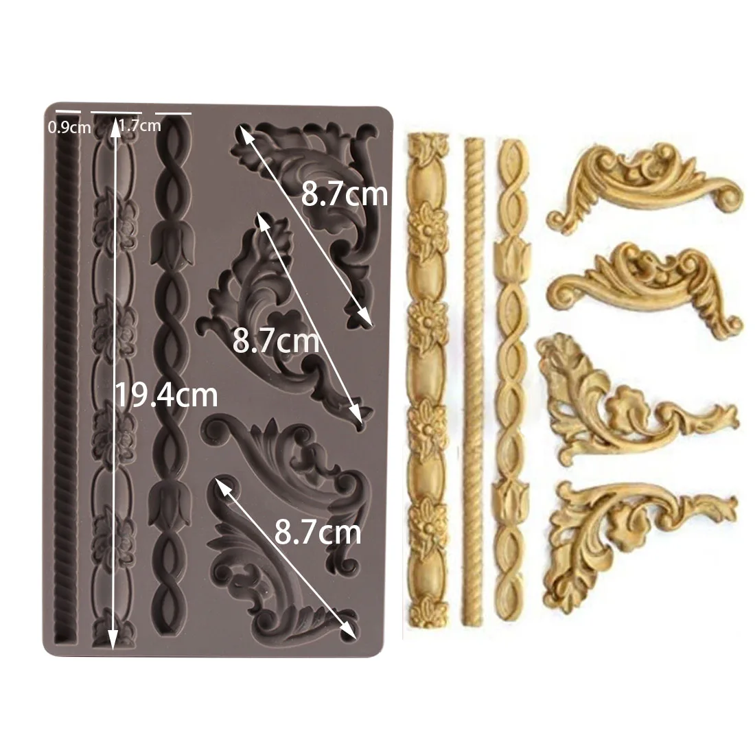 

Silicone cake mold fondant molds cake decorating tools chocolate gumpaste mold fondant tools soap mold