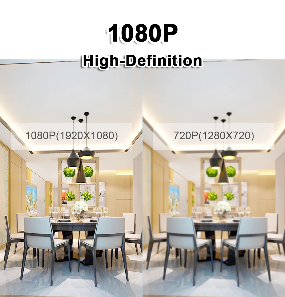 ANRAN Wifi камера IP 1080P камера видеонаблюдения домашняя HD двухсторонняя аудио беспроводная камера безопасности Onvif