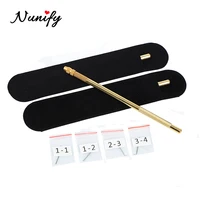nunify lace wigtoupee hair extension tools 1 set professional bronze ventilating holder and ventilating needles for lace wigs