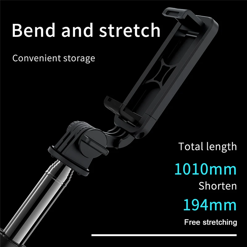 Беспроводная селфи палка FANGTUOSI Q10 мини штатив с дистанционным управлением