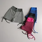 Женские сетчатые шорты WORPRO, эластичные шорты из спандекса для занятий велоспортом и йогой, эластичные шорты для бега