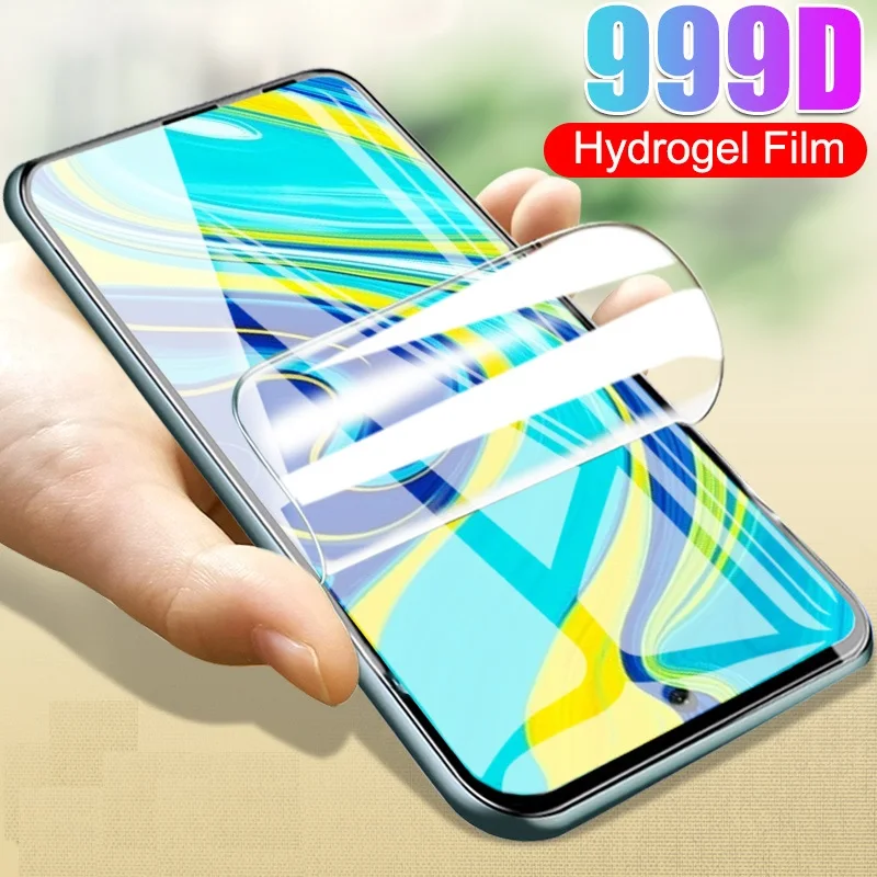 Гидрогелевая пленка для защиты экрана Xiaomi Mi 8 9 SE lite 9T Pro A2 A3 Lite 10 Note Redmi 7 не