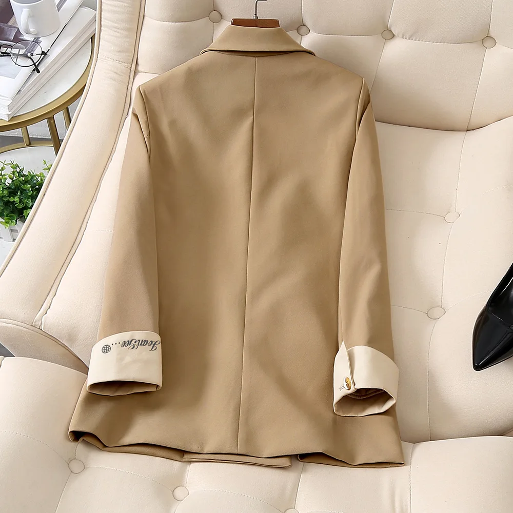 

Women's suits new autumn large size red long-sleeved single buckle suit fashion bag hip skirt suit two-piece suit