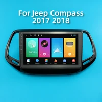 radio android 2 din car stereo for jeep compass 2017 2020 car gps navigation multimedia player autoradio audio auto head unit