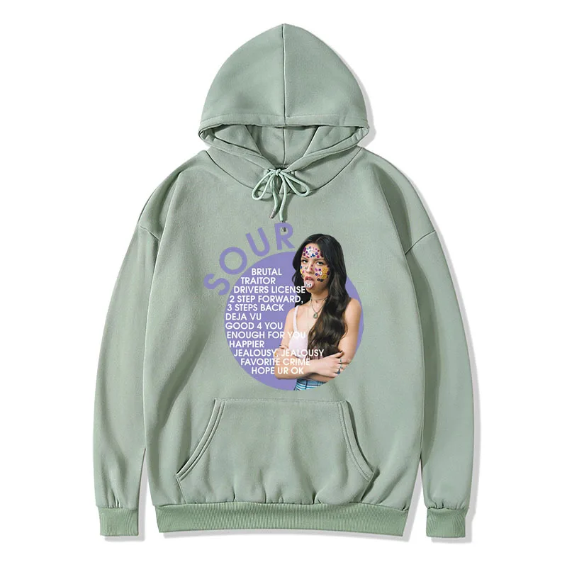 Новые модные толстовки с капюшоном Оливии Родриго свитшоты для женщин и девочек