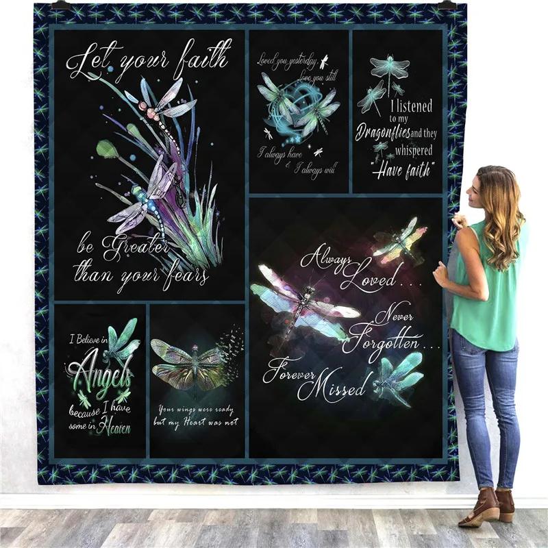 Одеяло с 3D принтом в виде бабочек красивое удобное летнее покрывало цветное