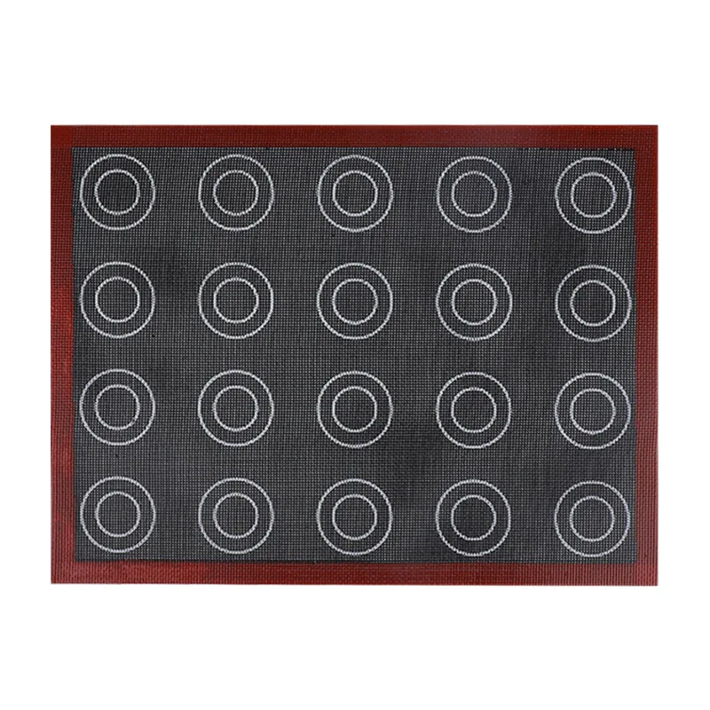 Перфорированный силиконовый коврик для выпечки антипригарный термостойкий 40x30