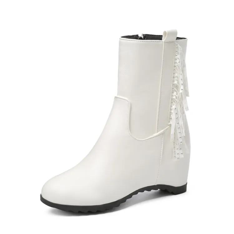 

Простые короткие сапоги большого размера, женские ботинки, женская зимняя обувь